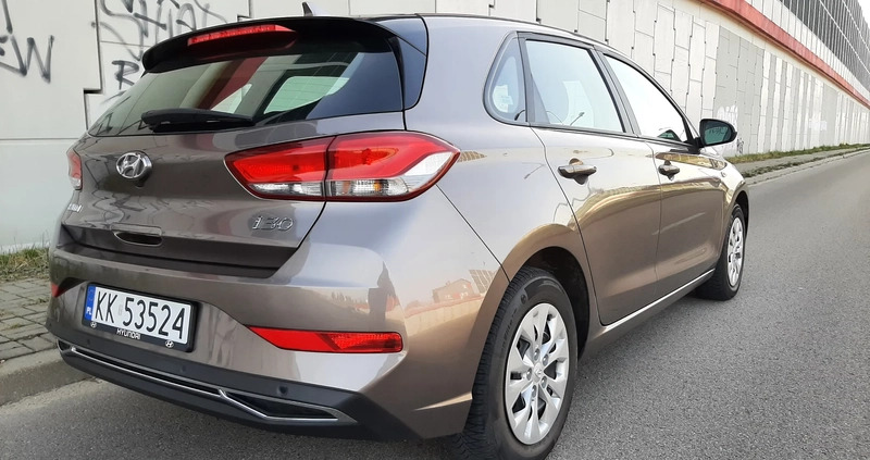 Hyundai I30 cena 65000 przebieg: 26400, rok produkcji 2022 z Lublin małe 301